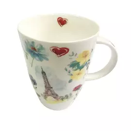 Кружка Париж в цветах луиза 400мл Top Art Studio XTOPPAR1035