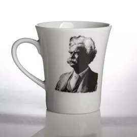 Кружка Porcelaine Czech Gold Hands М.Твен 340 мл
