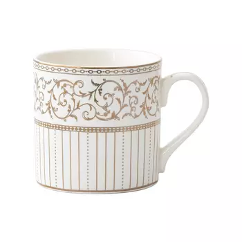 Кружка Pozzi Milano 1876 Golden белая 400 мл