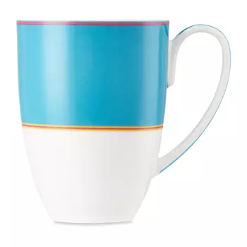 Кружка Spode Калипсо костяной фарфор бирюзовый 460 мл