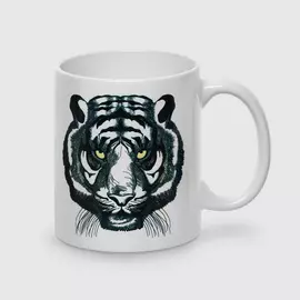 Кружка сувенирная Priority Тигр. Графика 330 мл
