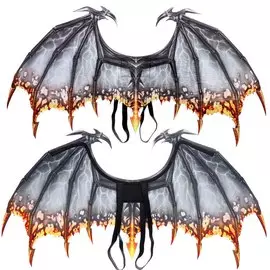 Крылья демона Артэ-Грим серые