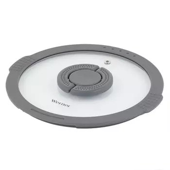 Крышка стеклянная Werner Imola серая 20 см