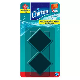 Кубик для чистки унитаза Chirton "Альпийское утро" 2x50 г