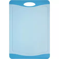 Кухонная доска Atlantis microban 37х25 см голубой