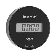 Кухонный таймер Brabantia на магните черный