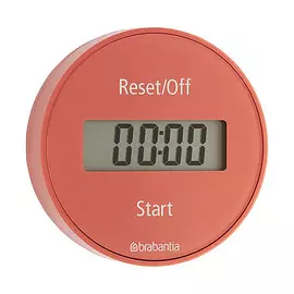 Кухонный таймер Brabantia на магните красный