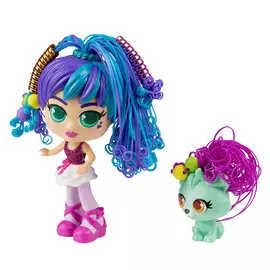 Кукла CurliGirls Балерина Росли со щенком Коди