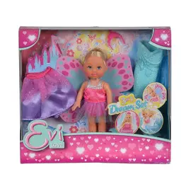 Кукла Еви в 3 образах: русалочка, принцесса, фея 12 см