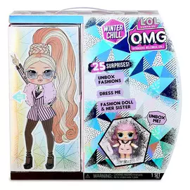 Кукла L.O.L. Surprise! OMG Winter Chill Big Wig и Madame Queen