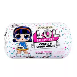 Кукла L.O.L. Surprise! Under Wraps Confetti Pop в новогодней капсуле