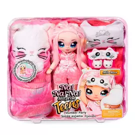 Кукла Na Na Na Набор Surprise Teens Slumber Party Mila Rose Persian Kitty