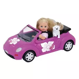 Кукла Simba Evi с машинкой в ассортименте 12 см