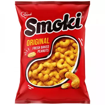 Кукурузные флипсы Smoki с арахисом, 150 г