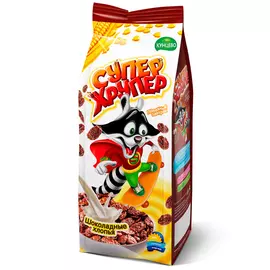 Кукурузные хлопья Кунцево Супер Хрупер шоколадные, 200 г