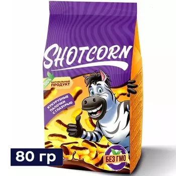Кукурузные палочки Shotcorn с глазурью 80 г