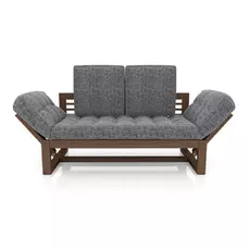 Кушетка AS Бекка 170x76x65 орех/графитовый