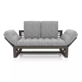 Кушетка AS Бекка 170x76x65 венге/серый
