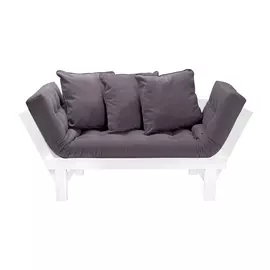 Кушетка AS Санди 158x77x61 белый/серый