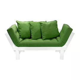 Кушетка AS Санди 158x77x61 белый/зеленый