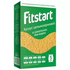 Кускус цельнозерновой Fitstart 5х80 г