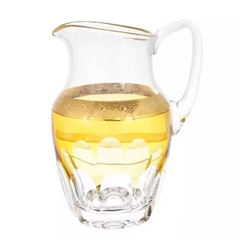 Кувшин Bohemia Design Кветна гарден амбре оливки 1.4 л