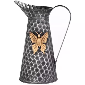 Кувшин декоративный Glasar влагостойкий 17х17х35 см