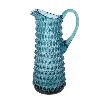 Кувшин "Kvetna Полка Дот 16199" Аквамарин 1.2 л