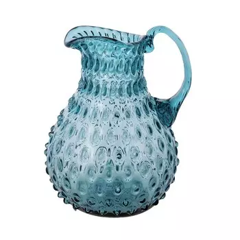 Кувшин "Kvetna Полка Дот 16200" Аквамарин 2 л.