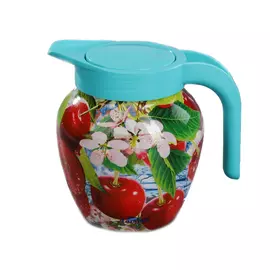 Кувшин с крышкой LarangE Спелая вишня 1,5 л