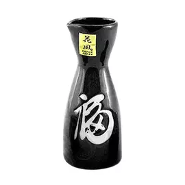 Кувшин Typhoon для саке черный бел канджи 0.25мл (TYSA_______KY971)
