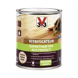 Лак алкидный V33 Eco Protect для паркета матовый 2,5 л