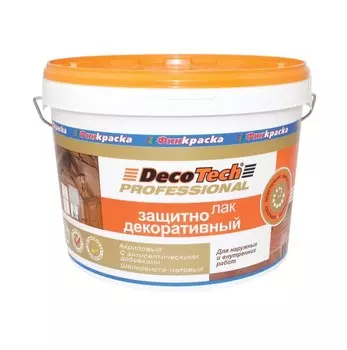 Лак Decotech Защитно-декоративный 27кг