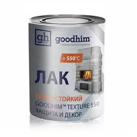 Лак для камня goodhim texture термостойкий 550 0,8 л