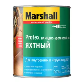 Лак для яхт глянцевый Marshall Protex (0,75л)