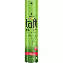 Лак для волос Taft Объем Мегафиксация 225 мл