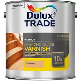 Лак Dulux diamond glaze водный глянцевый 5л