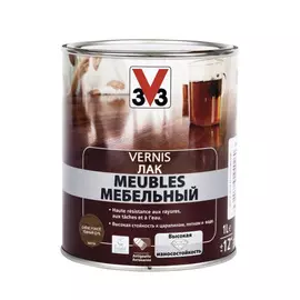 Лак мебельный V33 Дуб темный 1 л