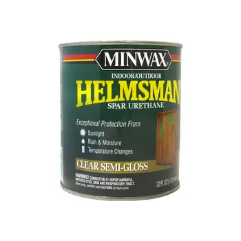 Лак уретановый Minwax MW helsman полуглянцевый 946 мл