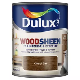 Лак-морилка водный Dulux woodsheen church oak 750 мл