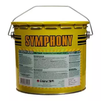 Лак Symphony хардвуд яхтный шелковисто/матовый 2.7л