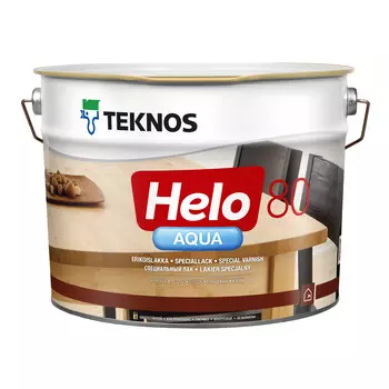 Лак Teknos Helo Aqua 80 10/9л