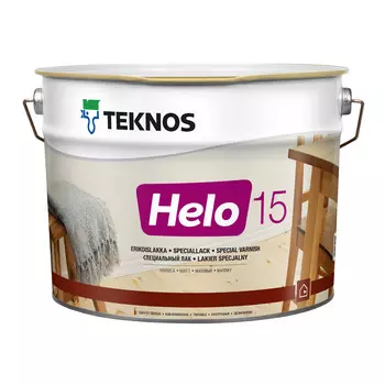 Лак Teknos Хело матовый 10/9л
