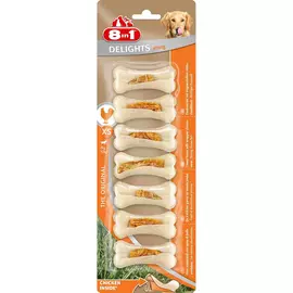 Лакомство 8 IN 1 Delights Strong Косточки XS 7,5см
