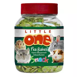 Лакомство для грызунов LITTLE ONE Плющенный горох 230г