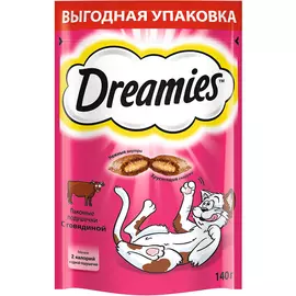 Лакомство для кошек Dreamies С говядиной 140 г