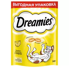 Лакомство для кошек Dreamies с сыром 140 г