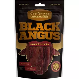 Лакомство для собак Деревенские лакомства Black angus рибай стейк 50 г
