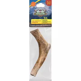 Лакомство для собак Погрызухин Рог оленя M 110 г