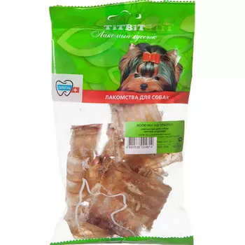 Лакомство TITBIT Колечки из трахеи 60 г